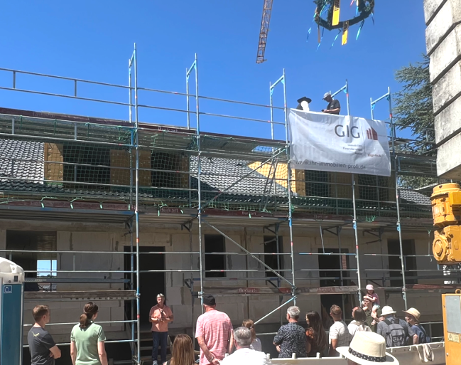 Neubau B�hmerwaldstra�e Karlsruhe Gr�nwettersbach